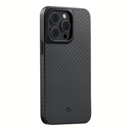 Pitaka รุ่น MagEZ Case Pro 3 - เคส iPhone 14 Pro - สี Black/Grey Twill (1500D) - Image 2