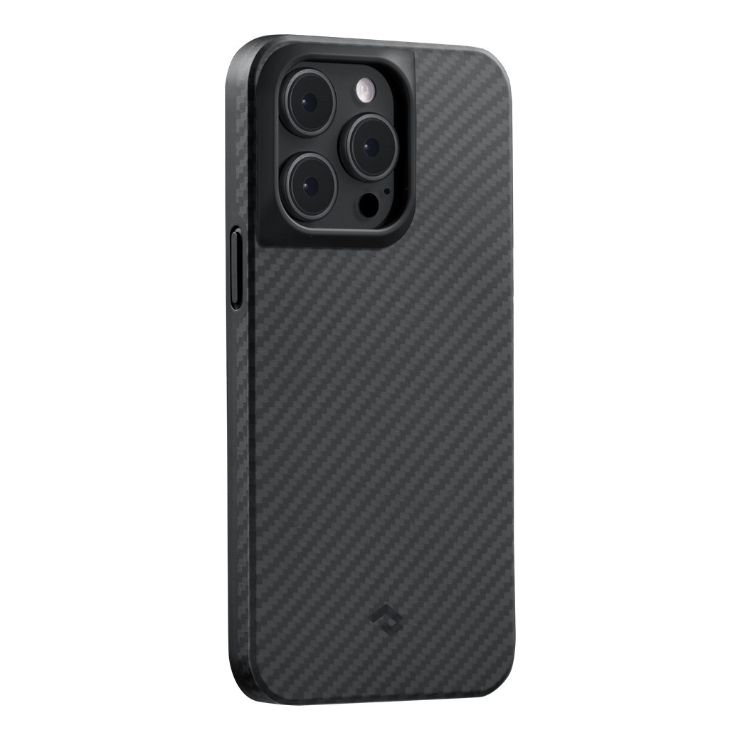 เคส Pitaka รุ่น MagEZ Case Pro 3 - iPhone 14 Pro - สี Black/Grey Twill (1500D)