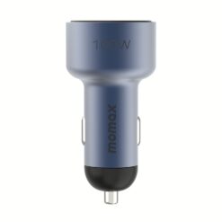 ที่ชาร์จในรถยนต์ Momax รุ่น MoVe 100W Triple-Port Car Charger - Space Grey