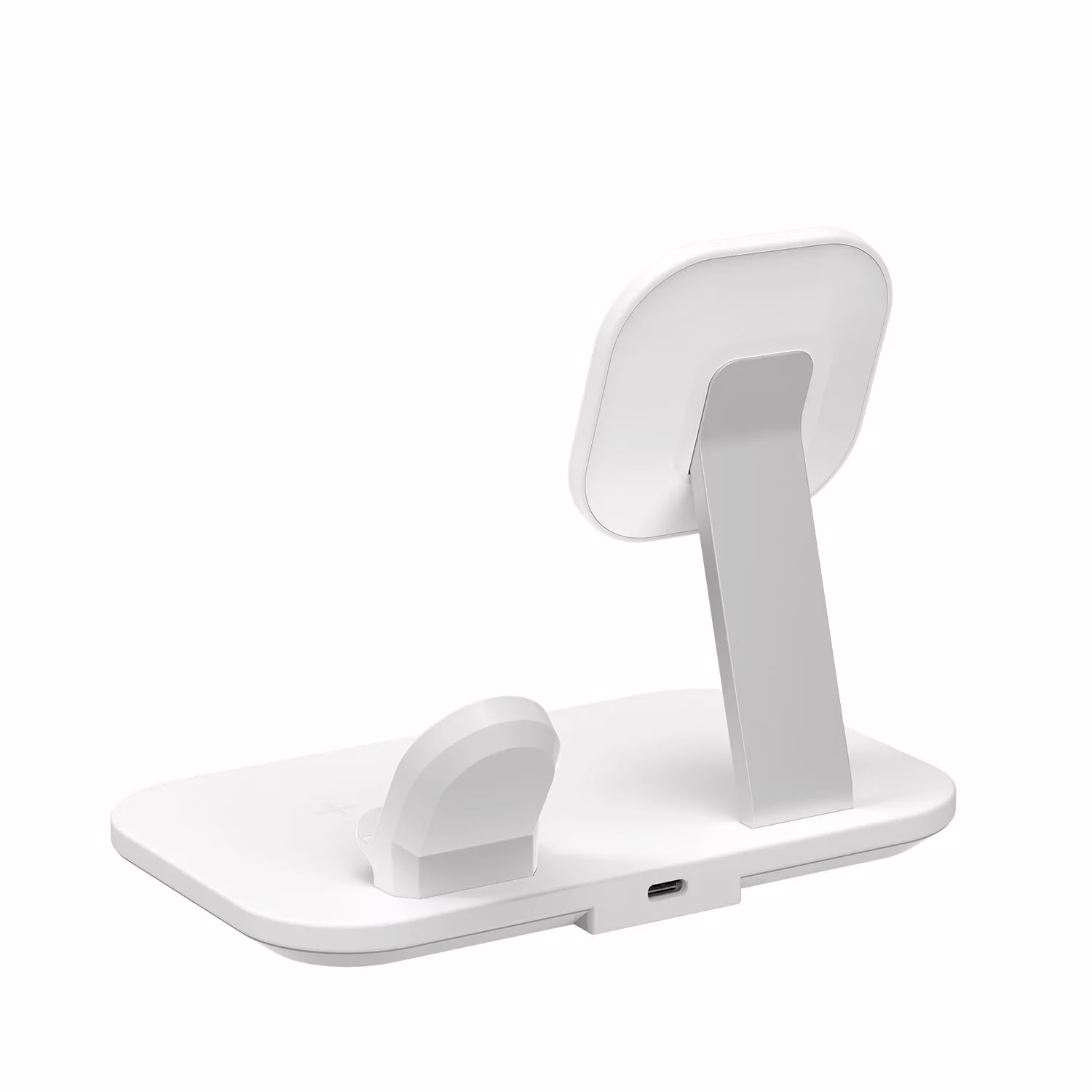 แท่นชาร์จไร้สาย Momax รุ่น Q.Mag Pro 3 3-in-1 Wireless Charger with MagSafe - สีขาว