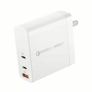 หัวชาร์จ Momax รุ่น Oneplug 3-Port GaN Charger (140W) - สีขาว