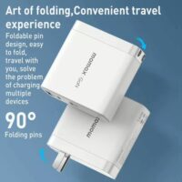 หัวชาร์จ Momax รุ่น Oneplug 3-Port GaN Charger (140W) - สีขาว