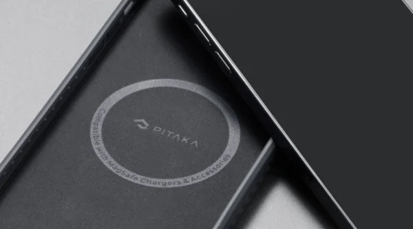 เคส Pitaka รุ่น MagEZ Case Pro 3 - iPhone 14 Pro - สี Black/Grey Twill (1500D)