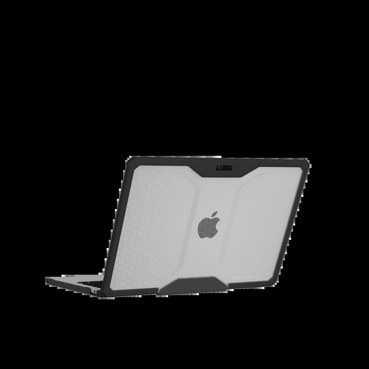 เคส UAG รุ่น Plyo - Macbook Air 13" (2022/M2) - สี Ice/Black