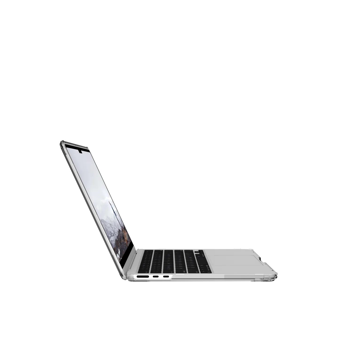 เคส [U] by UAG รุ่น Lucent - Macbook Air 13" (M2/2022) - สี Ice/Black