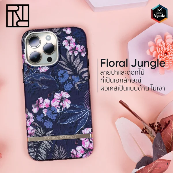 Richmond & Finch - เคส iPhone 14 Pro Max - ลาย Floral Jungle