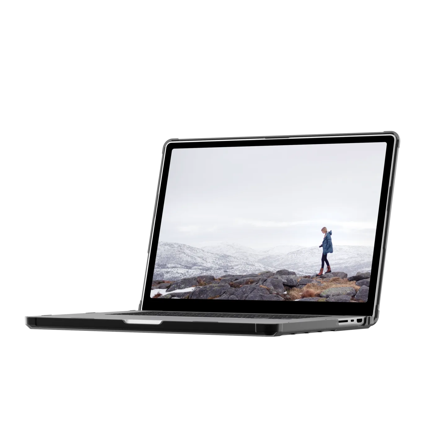 เคส [U] by UAG รุ่น Lucent - Macbook Pro 16" (2021) - สี Black/Black