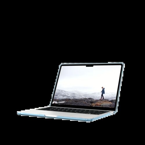 เคส [U] by UAG รุ่น Lucent - Macbook Pro 13" (2020-2022) - สี Cerulean - Image 7