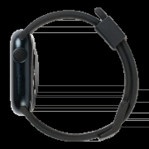 Rip Curl x UAG รุ่น Trestles - สายนาฬิกา Apple Watch 42/44/45/49mm - สี Black - Image 3
