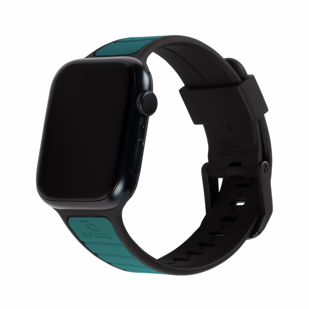 Rip Curl x UAG รุ่น Torquay - สายนาฬิกา Apple Watch 42/44/45/49mm - สี Black-Turquoise