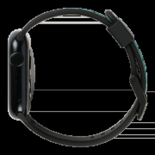 Rip Curl x UAG รุ่น Torquay - สายนาฬิกา Apple Watch 42/44/45/49mm - สี Black-Turquoise - Image 3