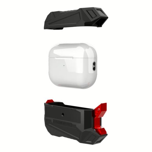 Element Case รุ่น Black Ops - เคส Airpods Pro 2 - สีดำ/แดง - Image 10