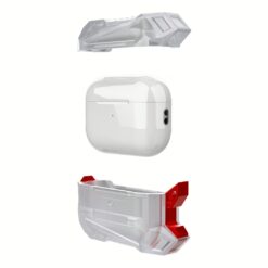 Element Case รุ่น Black Ops - เคส Airpods Pro 2 - สีใส/แดง