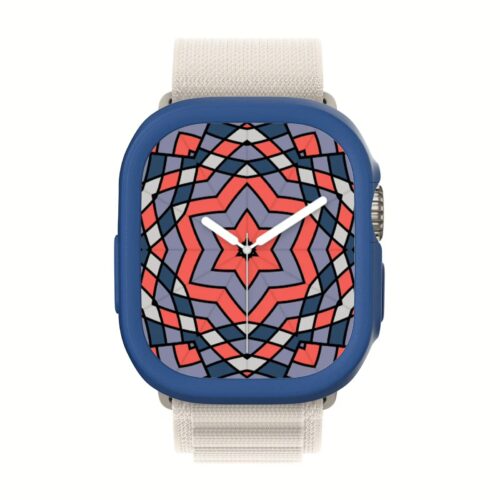 เคส RhinoShield รุ่น Crashguard NX - Apple Watch Ultra 1/2 (49mm) - สี Cobalt Blue - Image 2