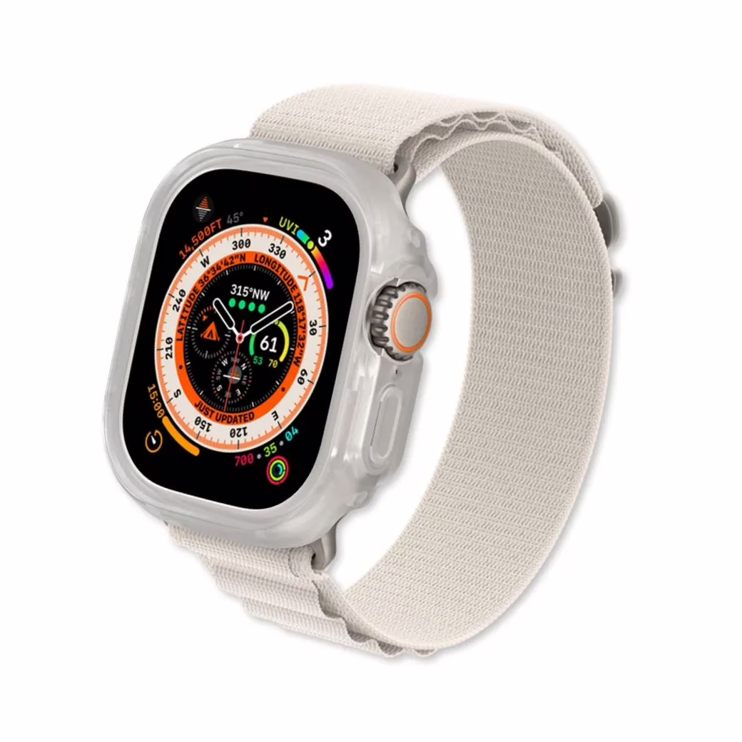 เคส RhinoShield รุ่น Crashguard NX - Apple Watch Ultra 1/2 (49mm) - สี Transparent