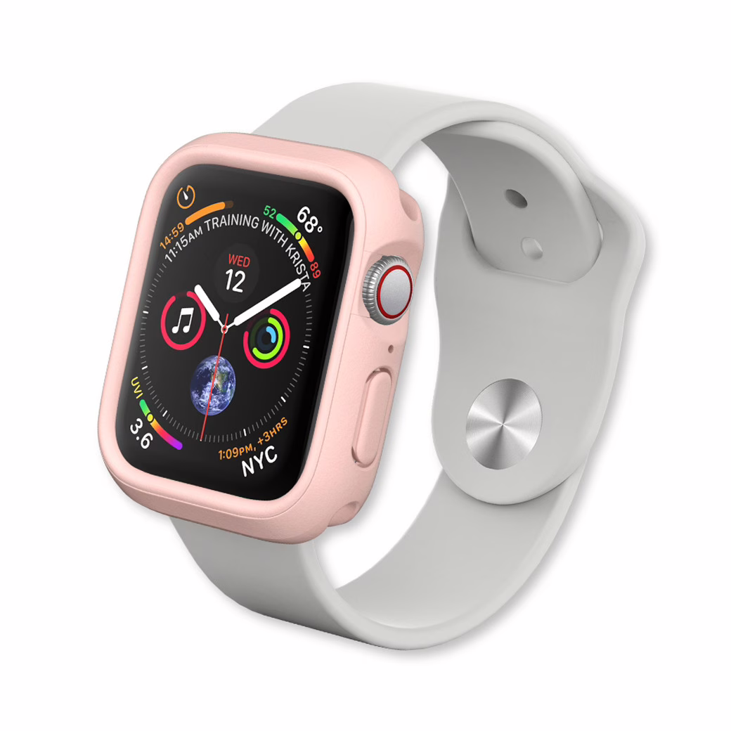 เคส RhinoShield รุ่น Crashguard NX Ver.2 - Apple Watch Series SE2/6/SE/5/4 (44mm) - สี Blush Pink