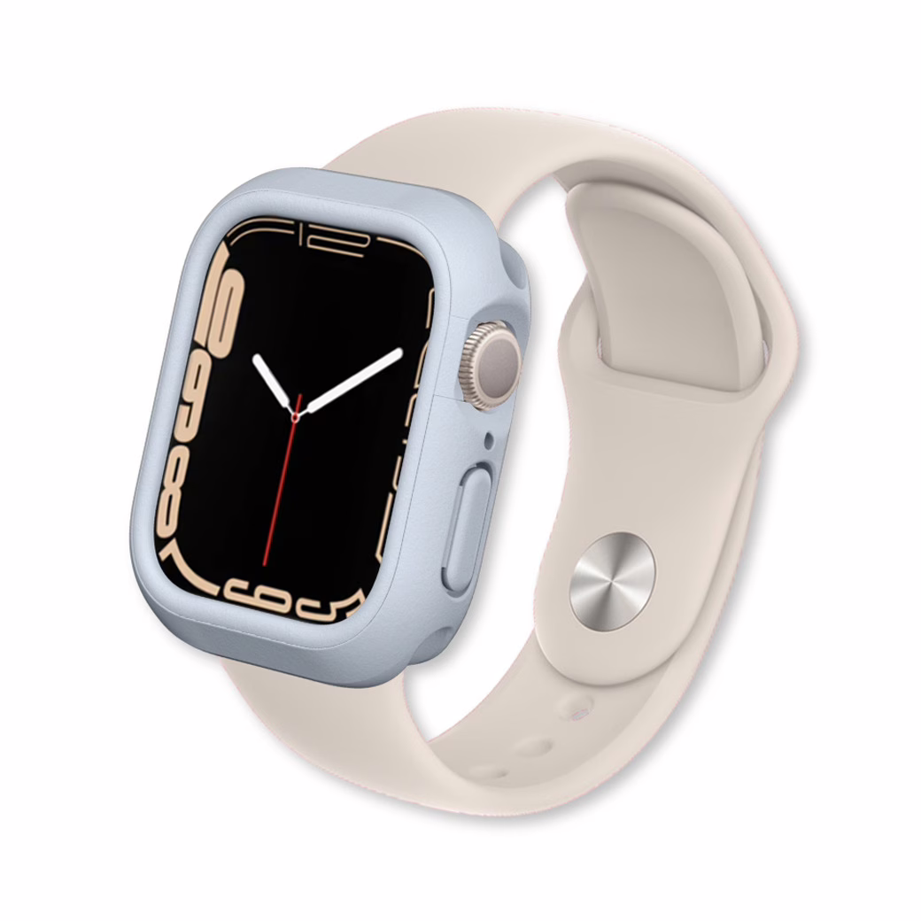 เคส RhinoShield รุ่น Crashguard NX Ver.2 - Apple Watch Series 7/8/9 (41mm) - สี Ash Grey