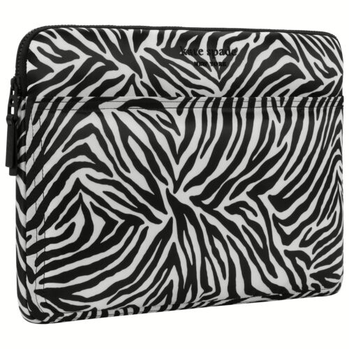 ซองใส่แล็ปท็อป Kate Spade New York รุ่น Puffer Sleeve - 16" Laptop - ลาย Zebra - Image 4