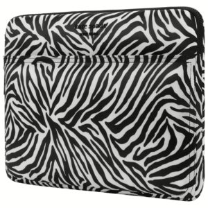ซองใส่แล็ปท็อป Kate Spade New York รุ่น Puffer Sleeve - 16" Laptop - ลาย Zebra