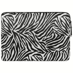 ซองใส่แล็ปท็อป Kate Spade New York รุ่น Puffer Sleeve - 16" Laptop - ลาย Zebra