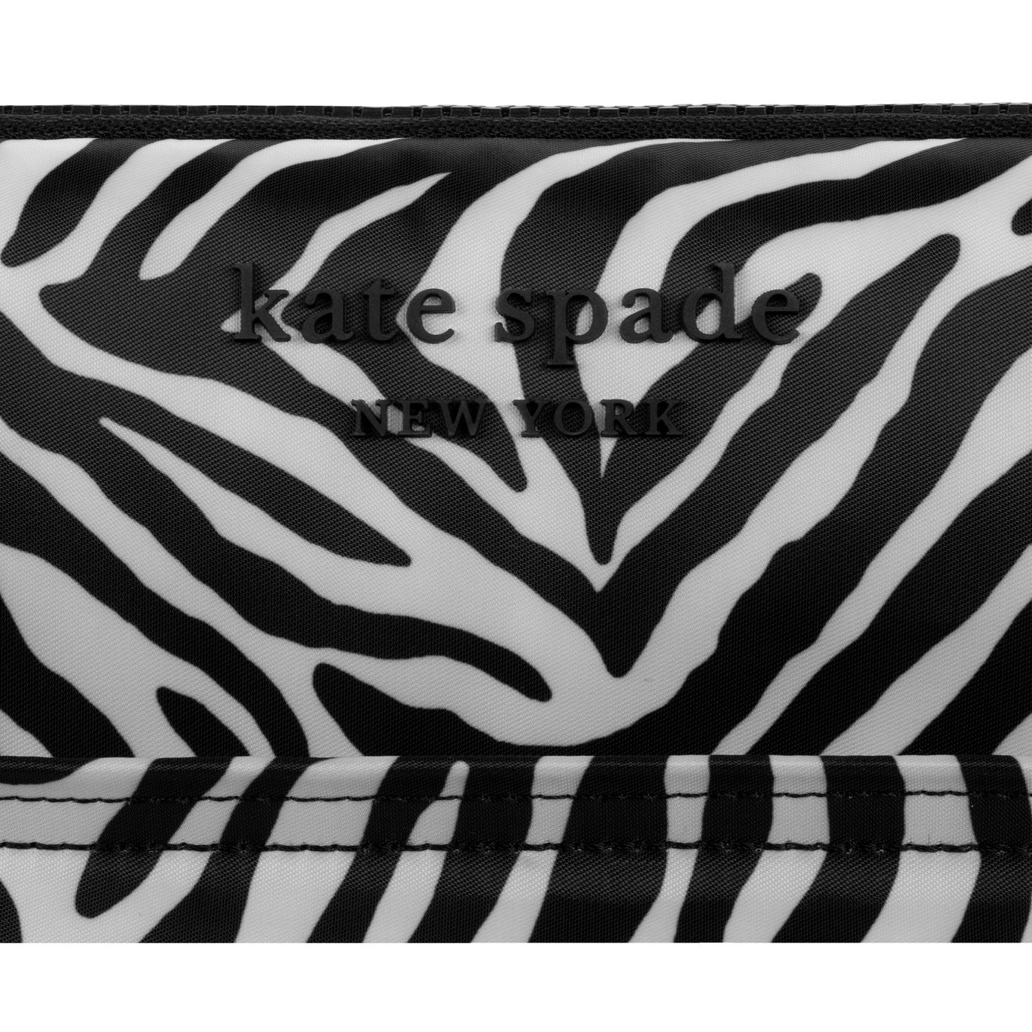 ซองใส่แล็ปท็อป Kate Spade New York รุ่น Puffer Sleeve - 16" Laptop - ลาย Zebra