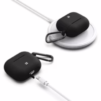 Casestudi รุ่น ULSR - เคส Airpods 3 (พร้อมห่วงแขวน) - สี Black