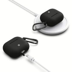 Casestudi รุ่น ULSR - เคส Airpods 3 (พร้อมห่วงแขวน) - สี Black