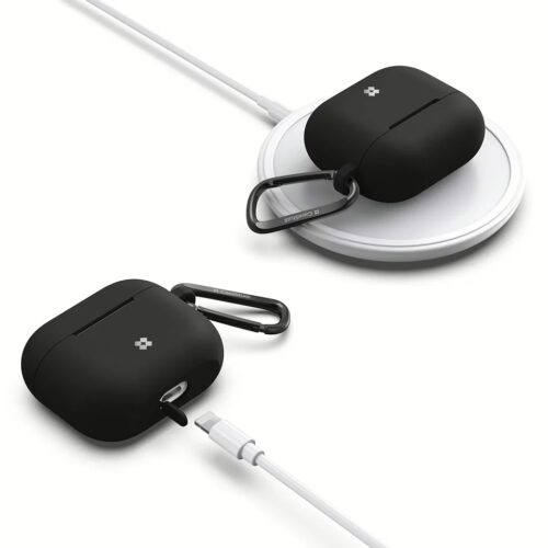 Casestudi รุ่น ULSR - เคส Airpods 3 (พร้อมห่วงแขวน) - สี Black - Image 3