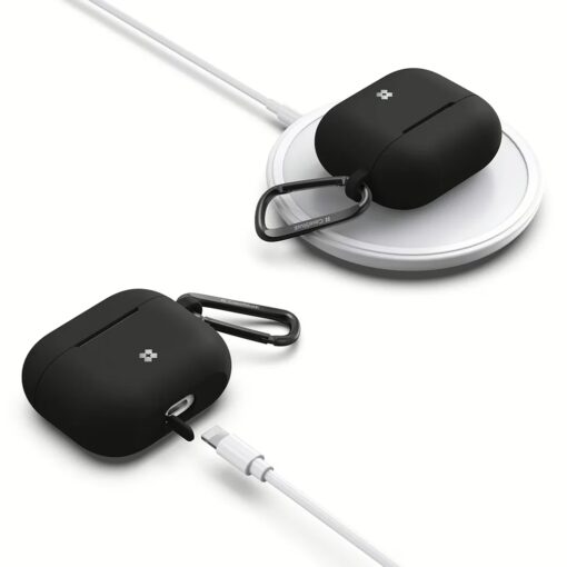 Casestudi รุ่น ULSR - เคส Airpods 3 (พร้อมห่วงแขวน) - สี Black - Image 3