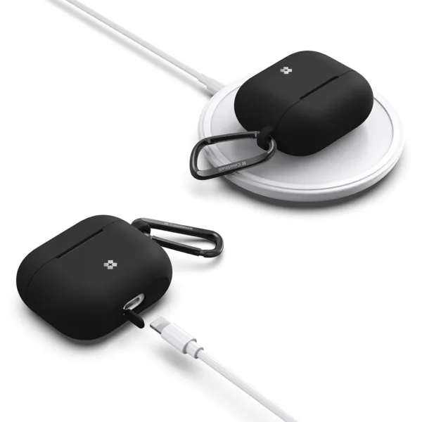 Casestudi รุ่น ULSR - เคส Airpods 3 (พร้อมห่วงแขวน) - สี Black