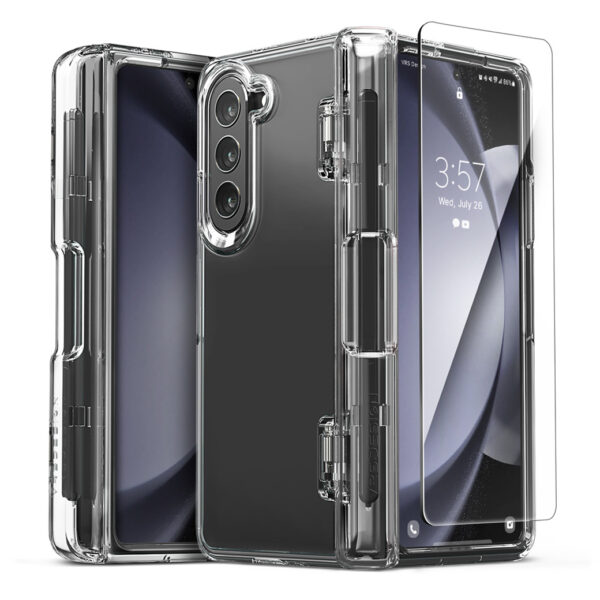VRS รุ่น Simpli Fit S - เคส Galaxy Z Fold 5 - สี Clear (แถมฟิล์มหน้าจอ)