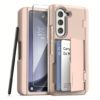 VRS รุ่น Terra Guard Modern Go S - เคส Galaxy Z Fold 5 - สี Pink Sand (แถมฟิล์มหน้าจอ)