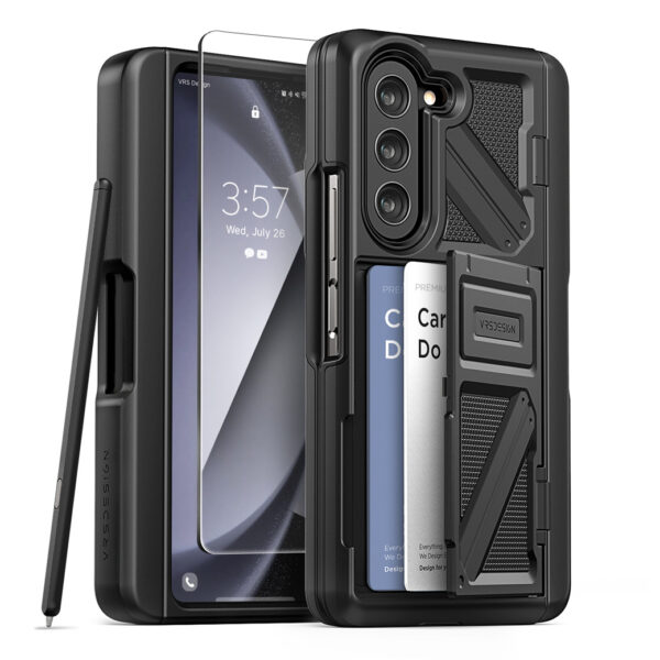 VRS รุ่น Terra Guard Ultimate Go S - เคส Galaxy Z Fold 5 - สี Matte Black (แถมฟิล์มหน้าจอ) 20 VRS รุ่น Terra Guard Ultimate Go S - เคส Galaxy Z Fold 5 - สี Matte Black (แถมฟิล์มหน้าจอ)