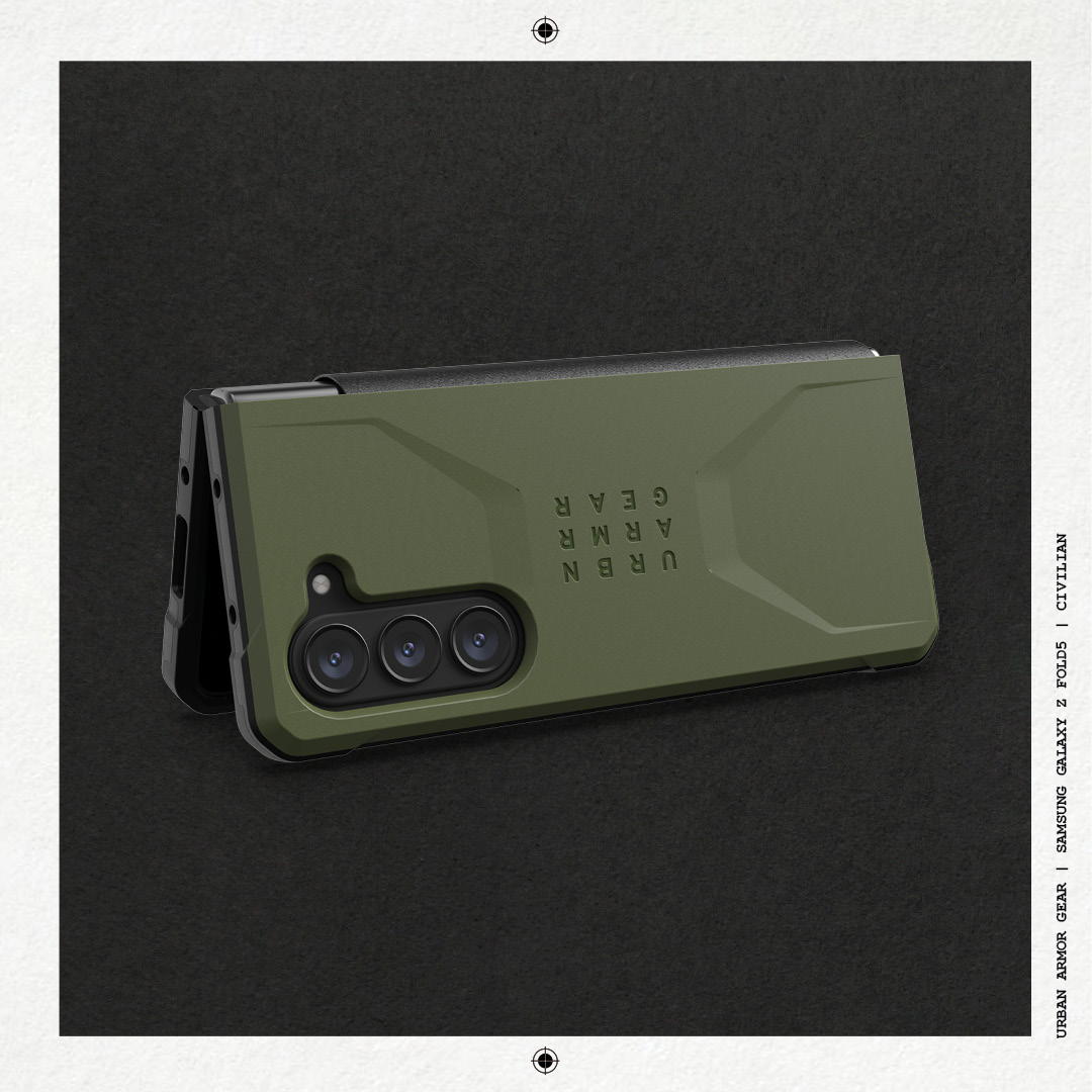UAG รุ่น Civilian - เคส Galaxy Z Fold 5 - สี Oive Drab