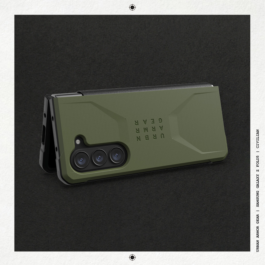 UAG รุ่น Civilian - เคส Galaxy Z Fold 5 - สี Oive Drab 31 UAG รุ่น Civilian - เคส Galaxy Z Fold 5 - สี Oive Drab
