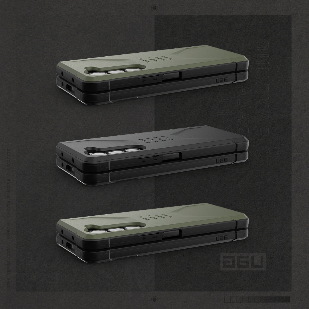 UAG รุ่น Civilian - เคส Galaxy Z Fold 5 - สี Oive Drab 32 UAG รุ่น Civilian - เคส Galaxy Z Fold 5 - สี Oive Drab