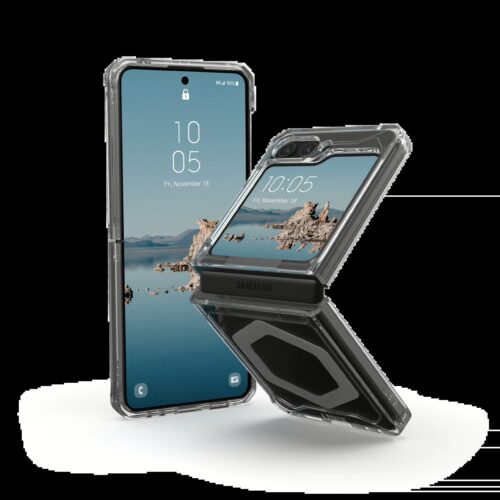 UAG รุ่น Plyo Pro - เคส Galaxy Z Flip 5 - สี Ice/Silver - Image 2