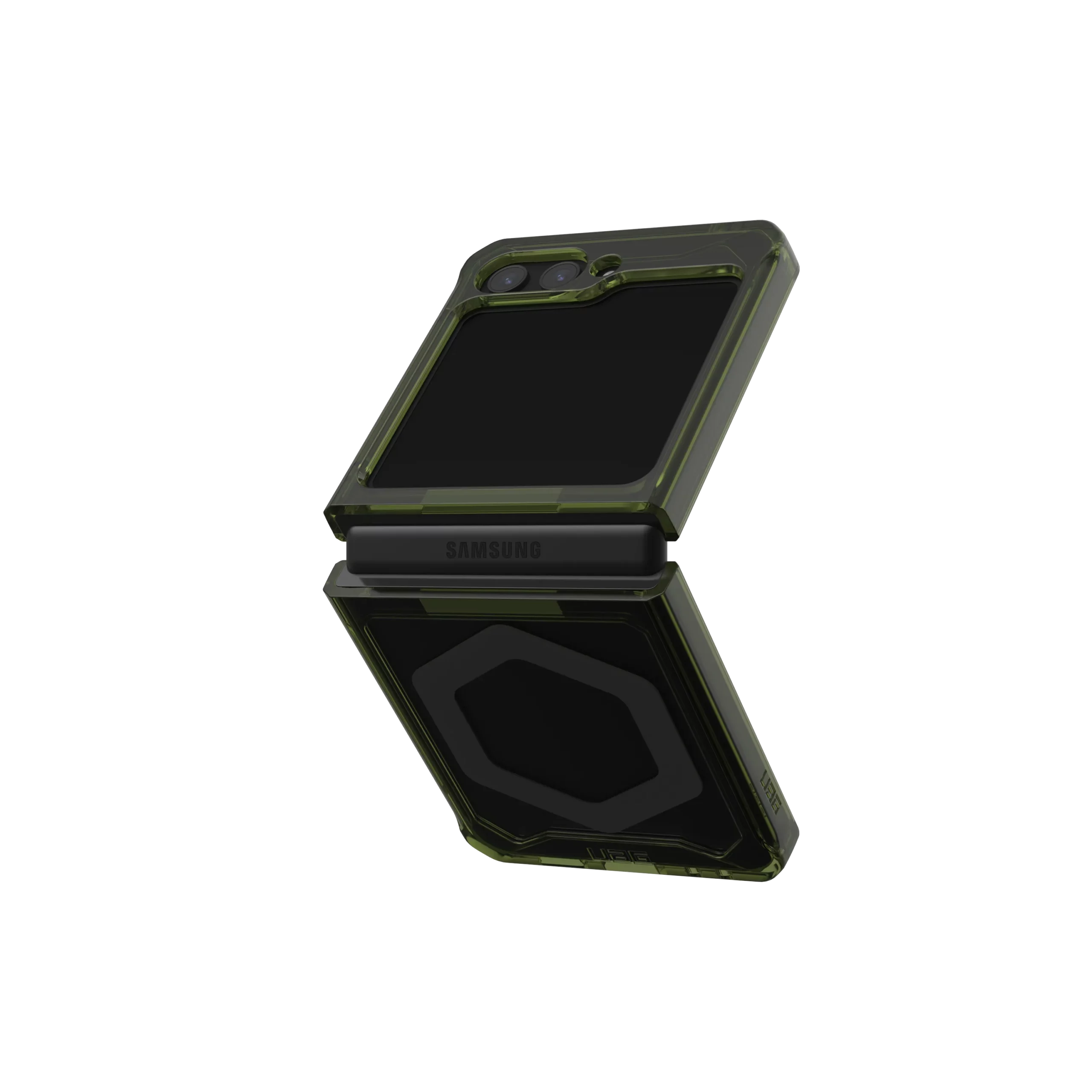 UAG รุ่น Plyo Pro - เคส Galaxy Z Flip 5 - สี Olive/Space Grey