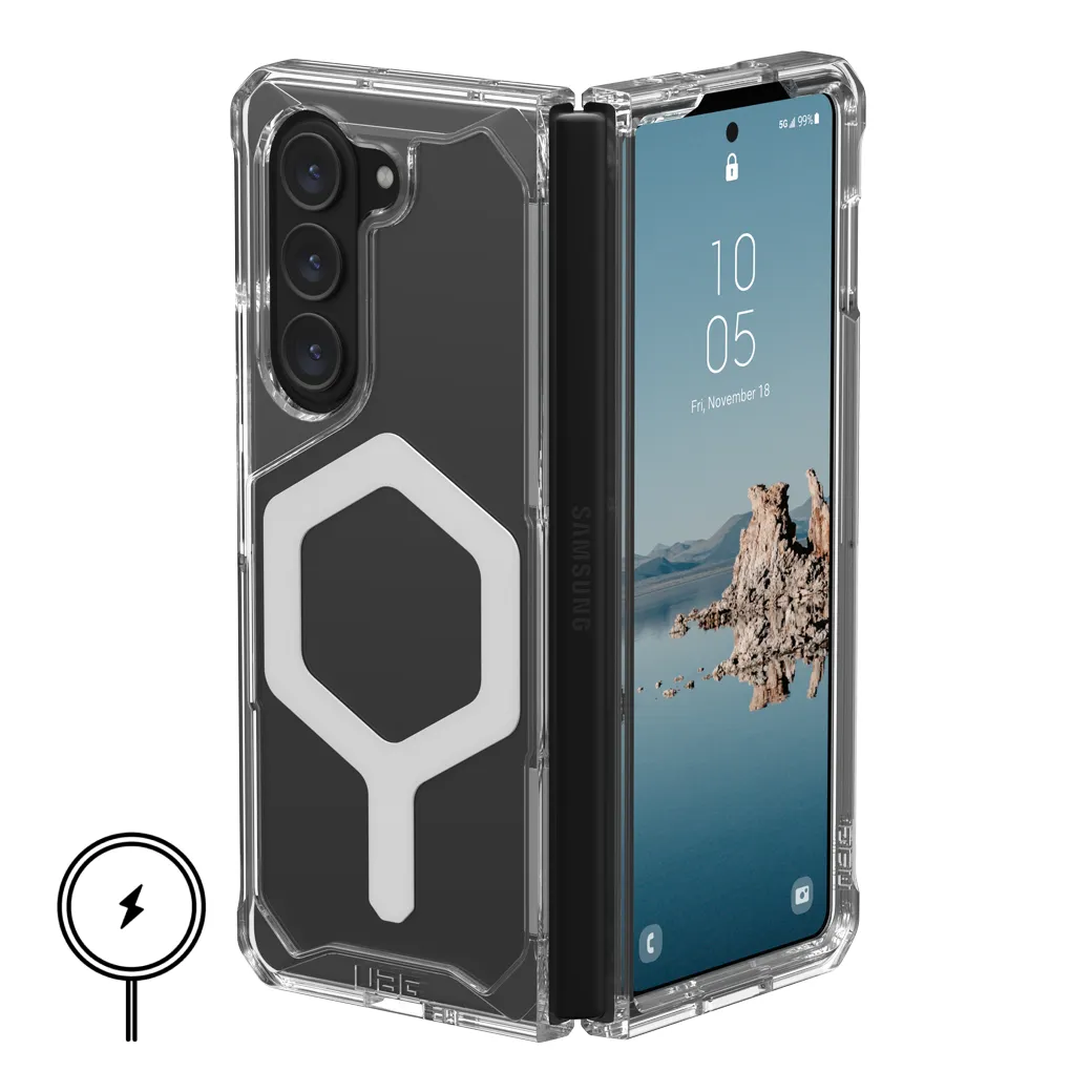 UAG รุ่น Plyo Pro - เคส Galaxy Z Fold 5 - สี Ice/Silver