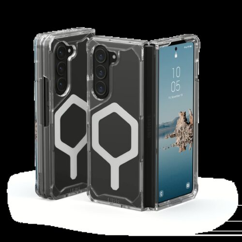 UAG รุ่น Plyo Pro - เคส Galaxy Z Fold 5 - สี Ice/Silver - Image 3