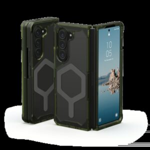 UAG รุ่น Plyo Pro - เคส Galaxy Z Fold 5 - สี Olive/Space Grey