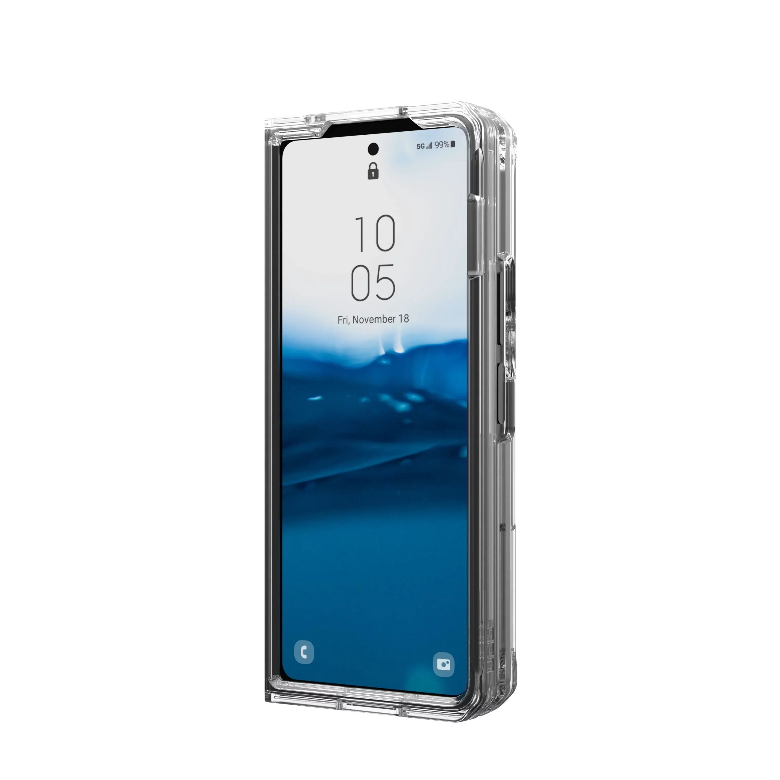 UAG รุ่น Plyo - เคส Galaxy Z Fold 5 - สี Ice