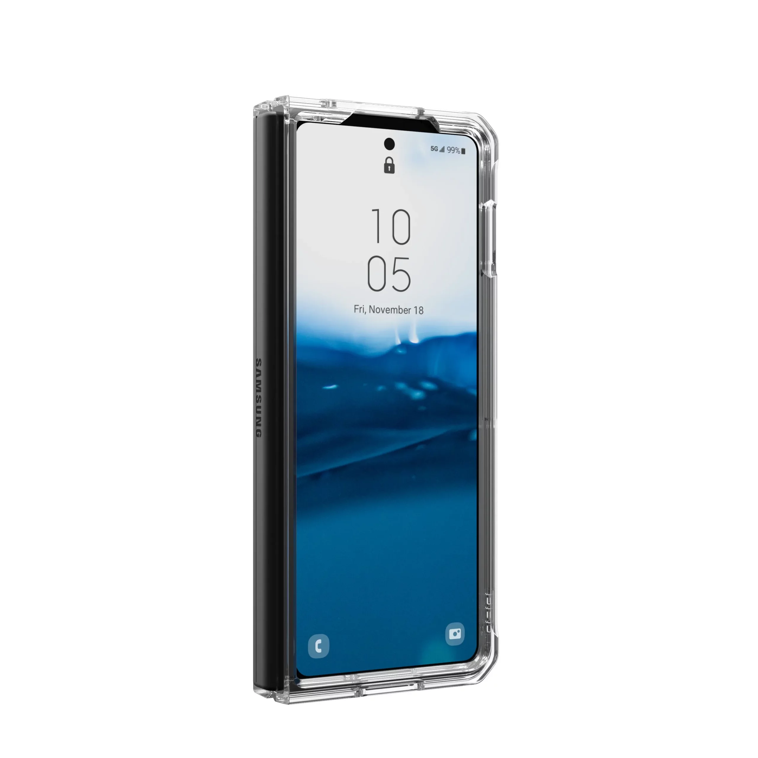 UAG รุ่น Plyo - เคส Galaxy Z Fold 5 - สี Ice