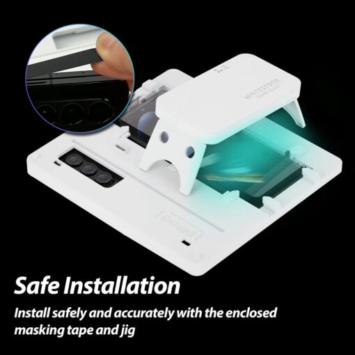 Whitestone รุ่น DOME 2P - ฟิล์มกระจก Galaxy Z Fold 5 (ฟิล์ม2แผ่น) - Image 2