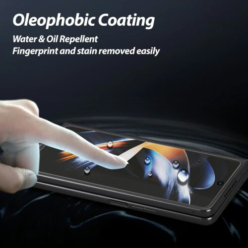 Whitestone รุ่น DOME 2P - ฟิล์มกระจก Galaxy Z Fold 5 (ฟิล์ม2แผ่น) - Image 4