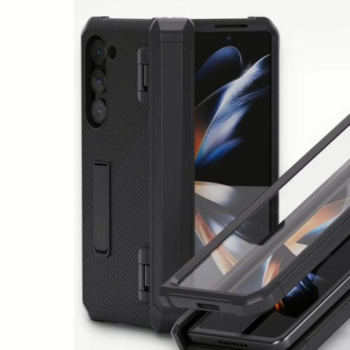 Whitestone รุ่น Escudo Armored - เคส Galaxy Z Fold 5 - สี Black