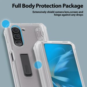 Whitestone รุ่น Escudo Armored - เคส Galaxy Z Fold 5 - สี Black