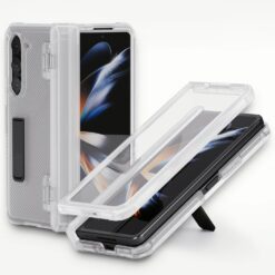 Whitestone รุ่น Escudo Armored - เคส Galaxy Z Fold 5 - สี Clear Frost