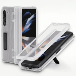 Whitestone รุ่น Escudo Armored - เคส Galaxy Z Fold 5 - สี Clear Frost