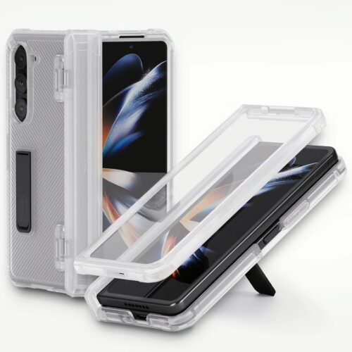 Whitestone รุ่น Escudo Armored - เคส Galaxy Z Fold 5 - สี Clear Frost - Image 2